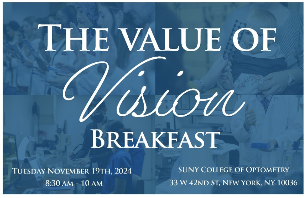 The value of Vision Breakfast